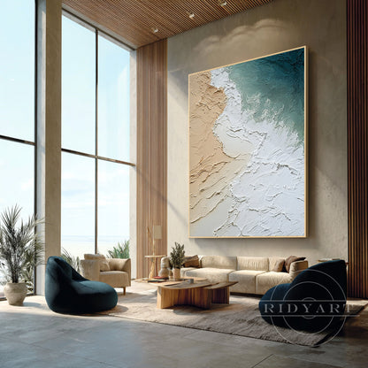 Abstract ocean wall art_7art826