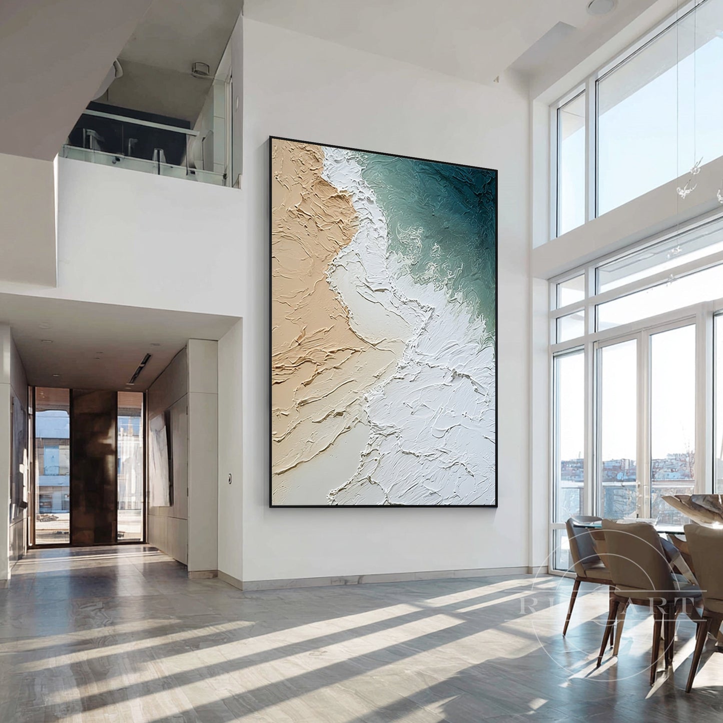 Abstract ocean wall art_7art826