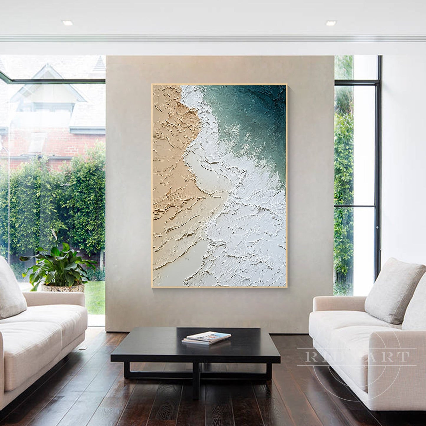 Abstract ocean wall art_7art826