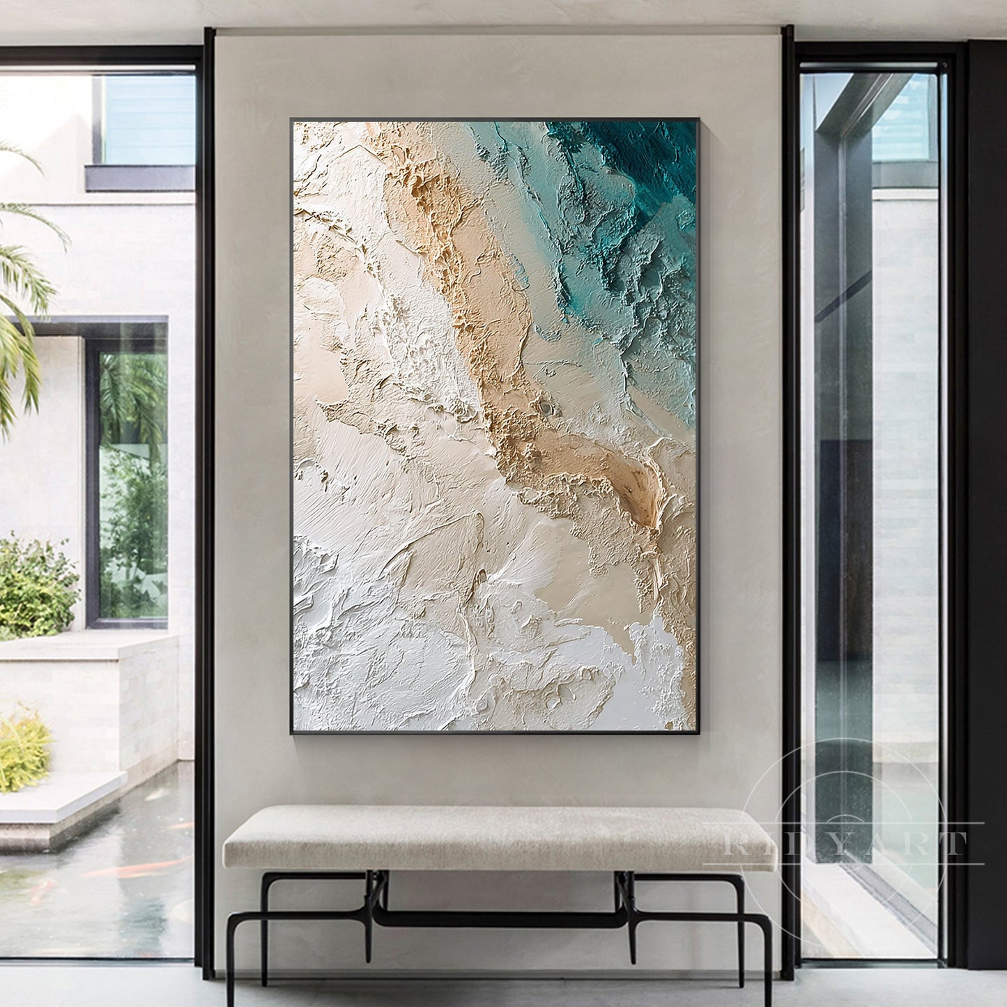 Abstract ocean wall art_7art827