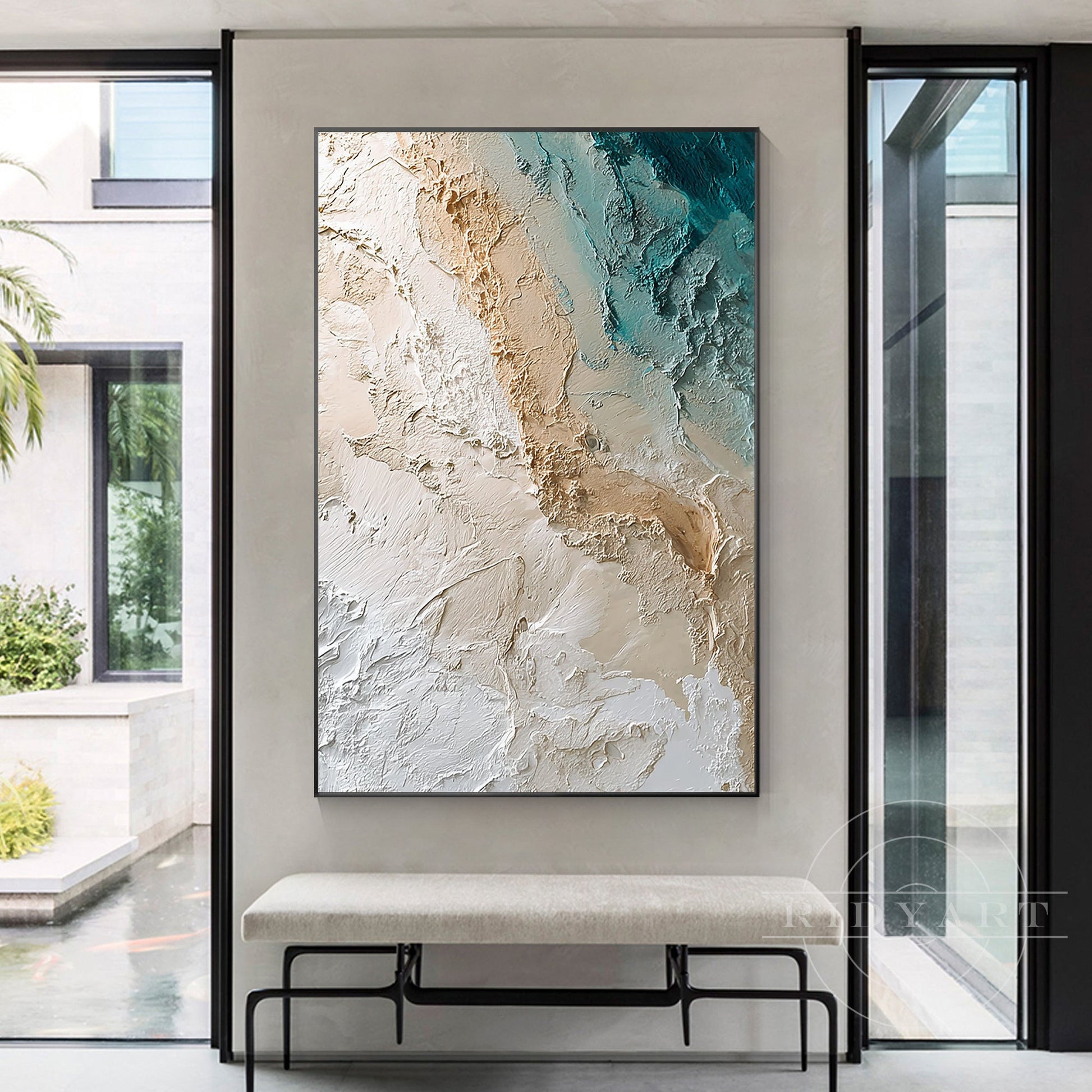 Abstract ocean wall art_7art827