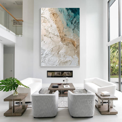 Abstract ocean wall art_7art827