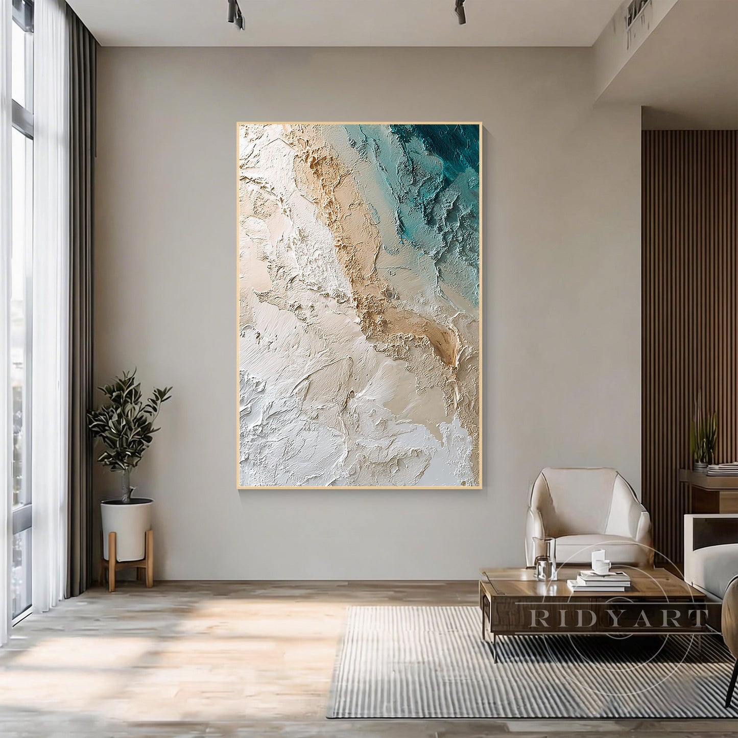 Abstract ocean wall art_7art827