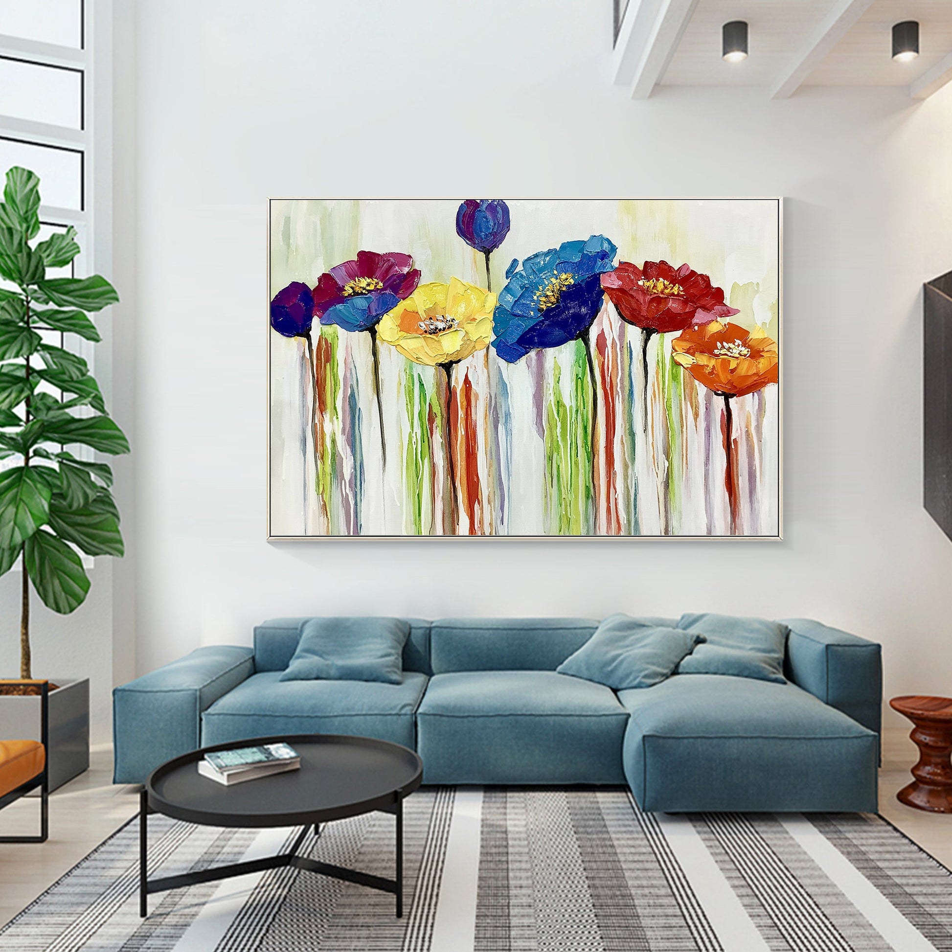 California Poppy Flower Painting