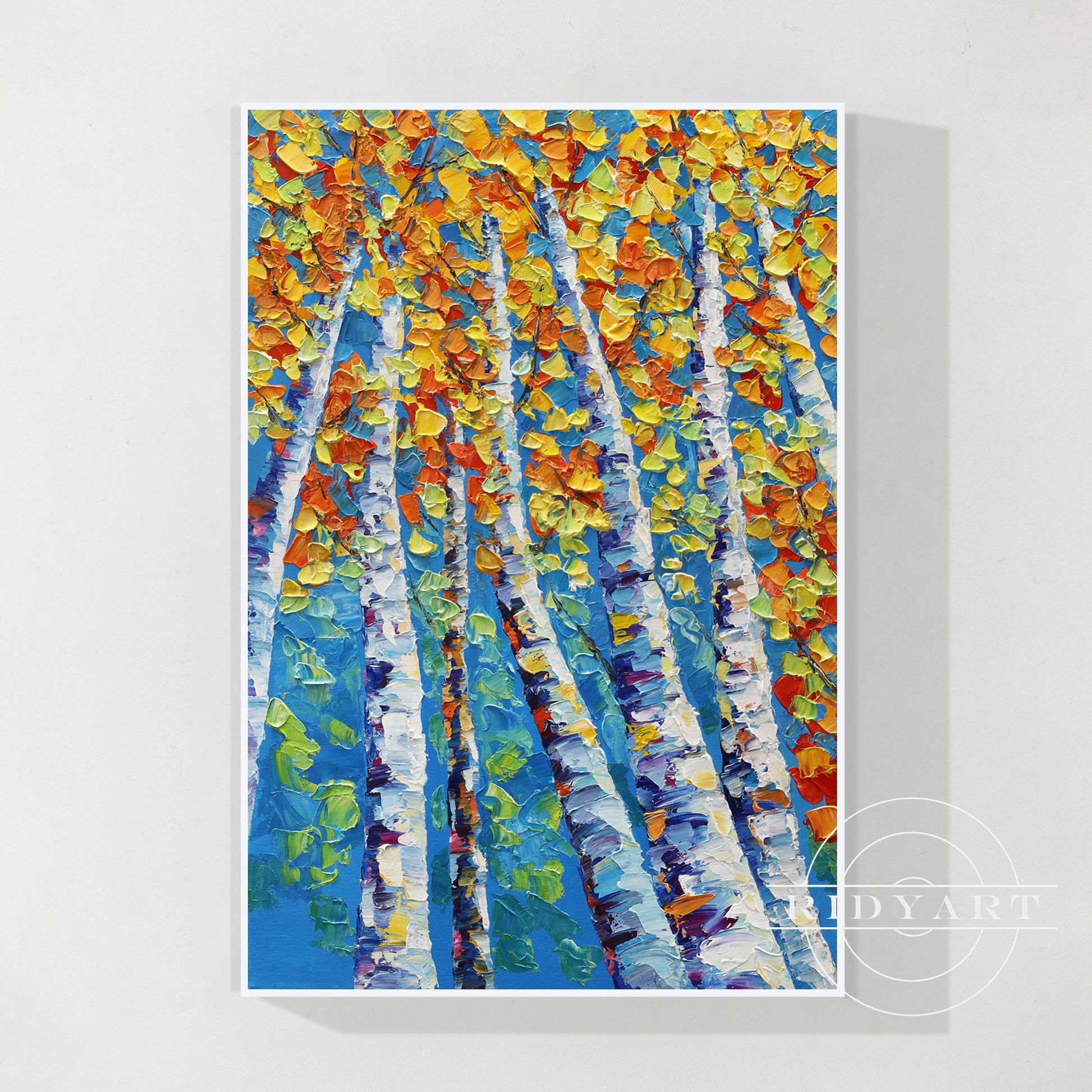 Birch wall art_0172