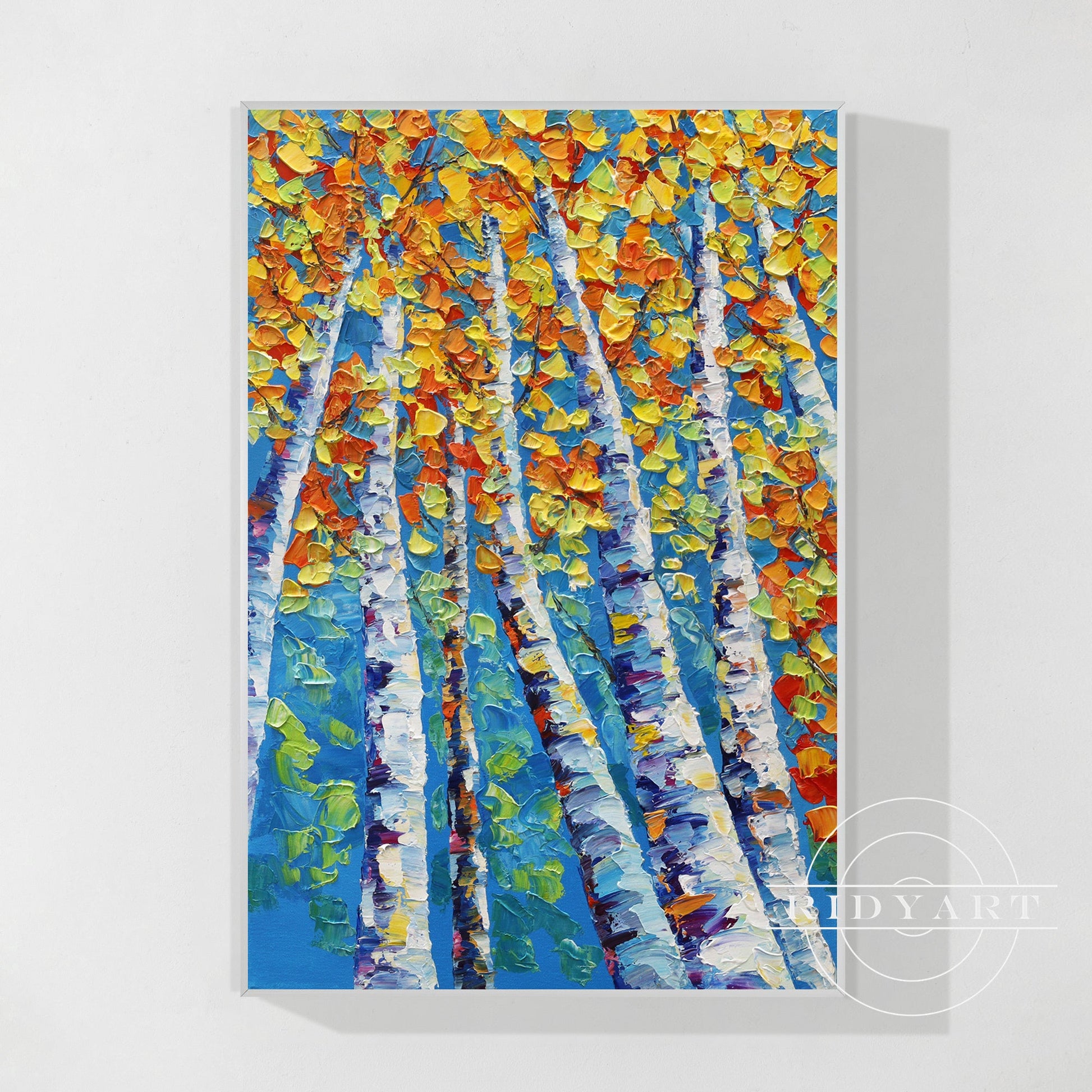 Birch wall art_0172