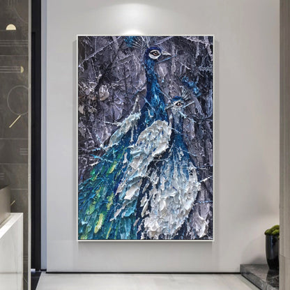 Peacock wall art_01