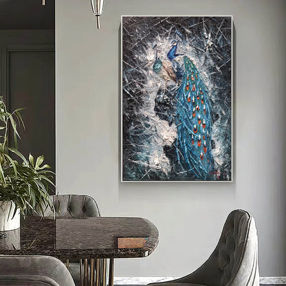 Peacock wall art_02