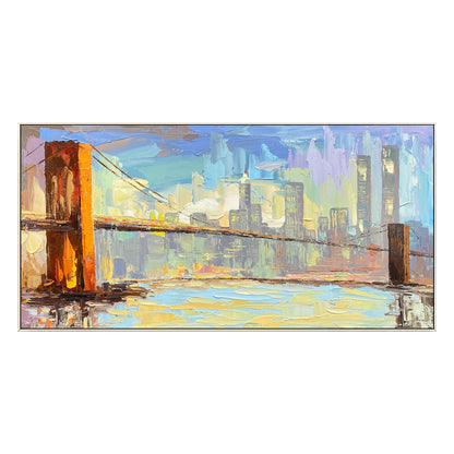 Brooklyn Bridge Oil Painting