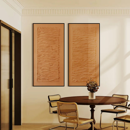 Brown Texture Painting