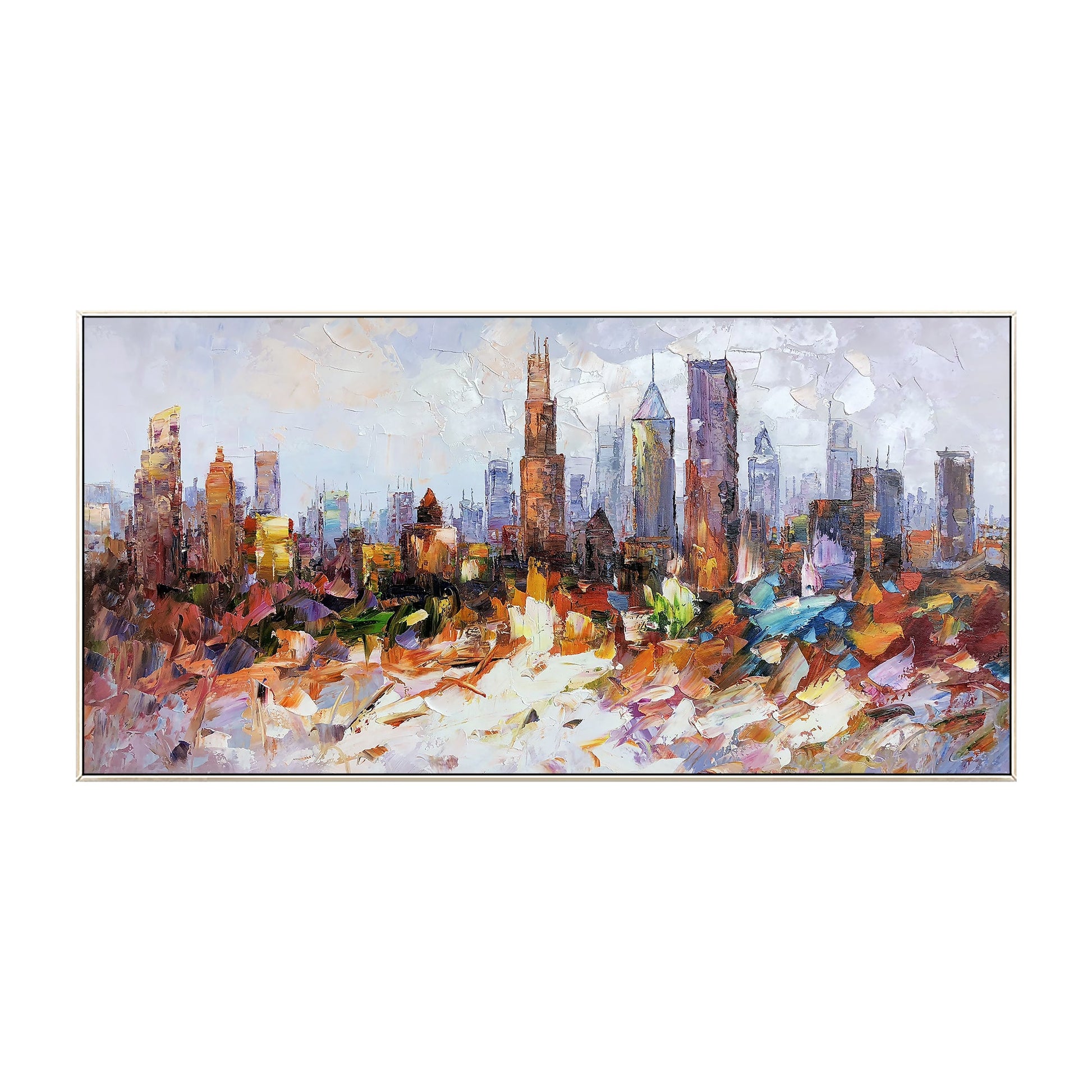 Chicago Painting Wall art_01