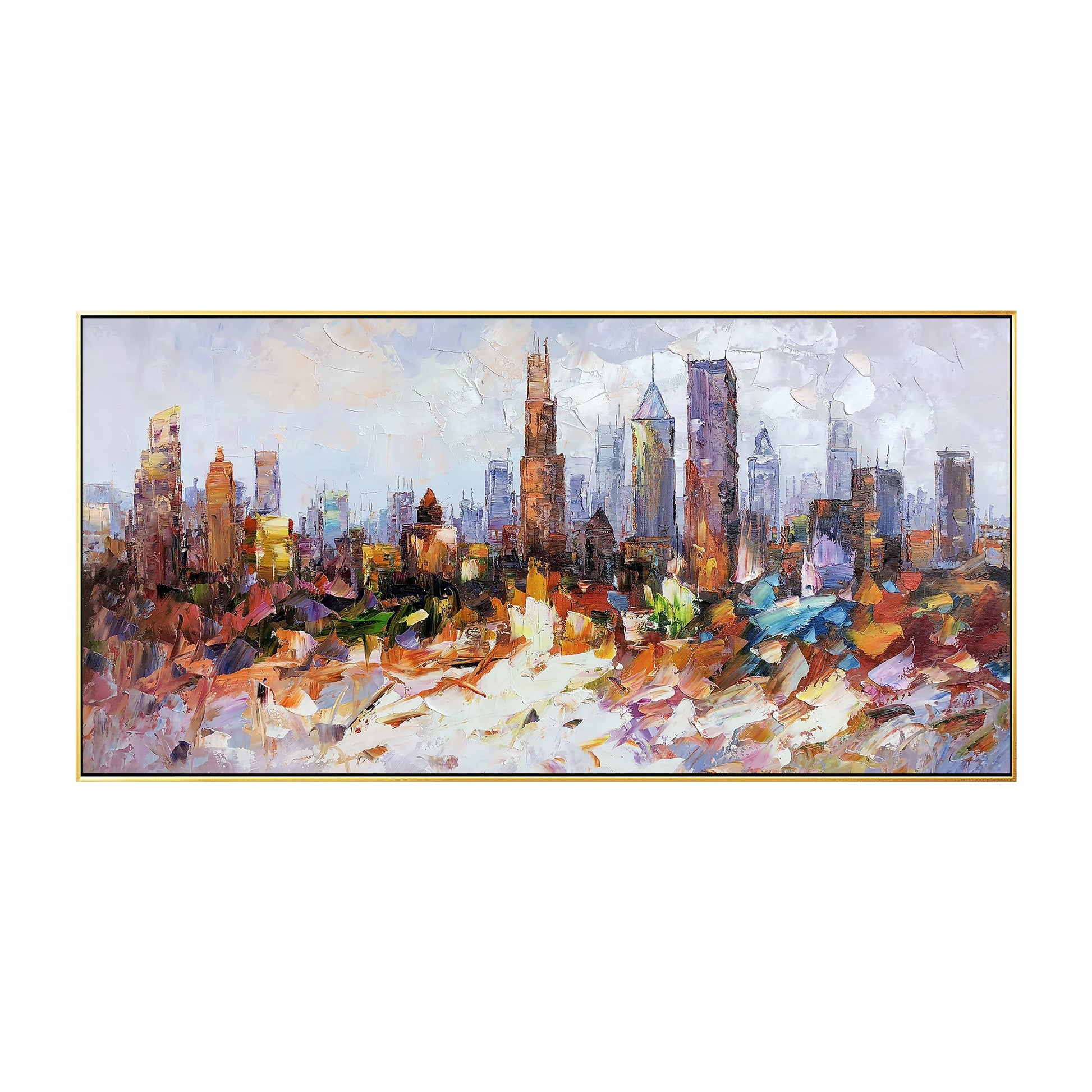 Chicago Painting Wall art_01