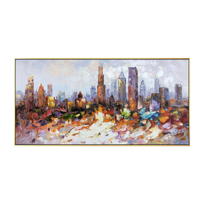 Chicago Painting Wall art_01