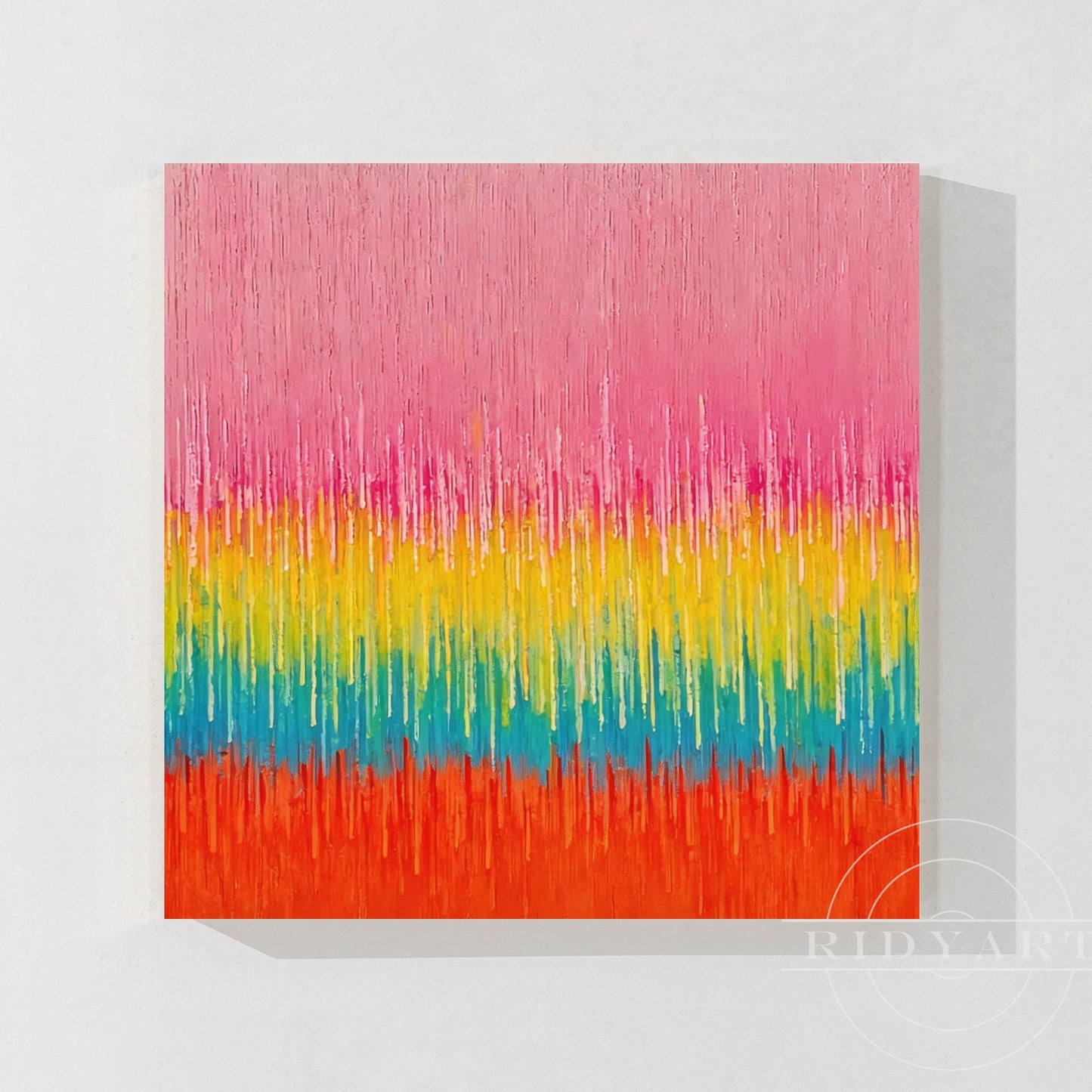 Pink Abstract wall art BA0953