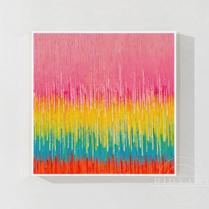 Pink Abstract wall art BA0953