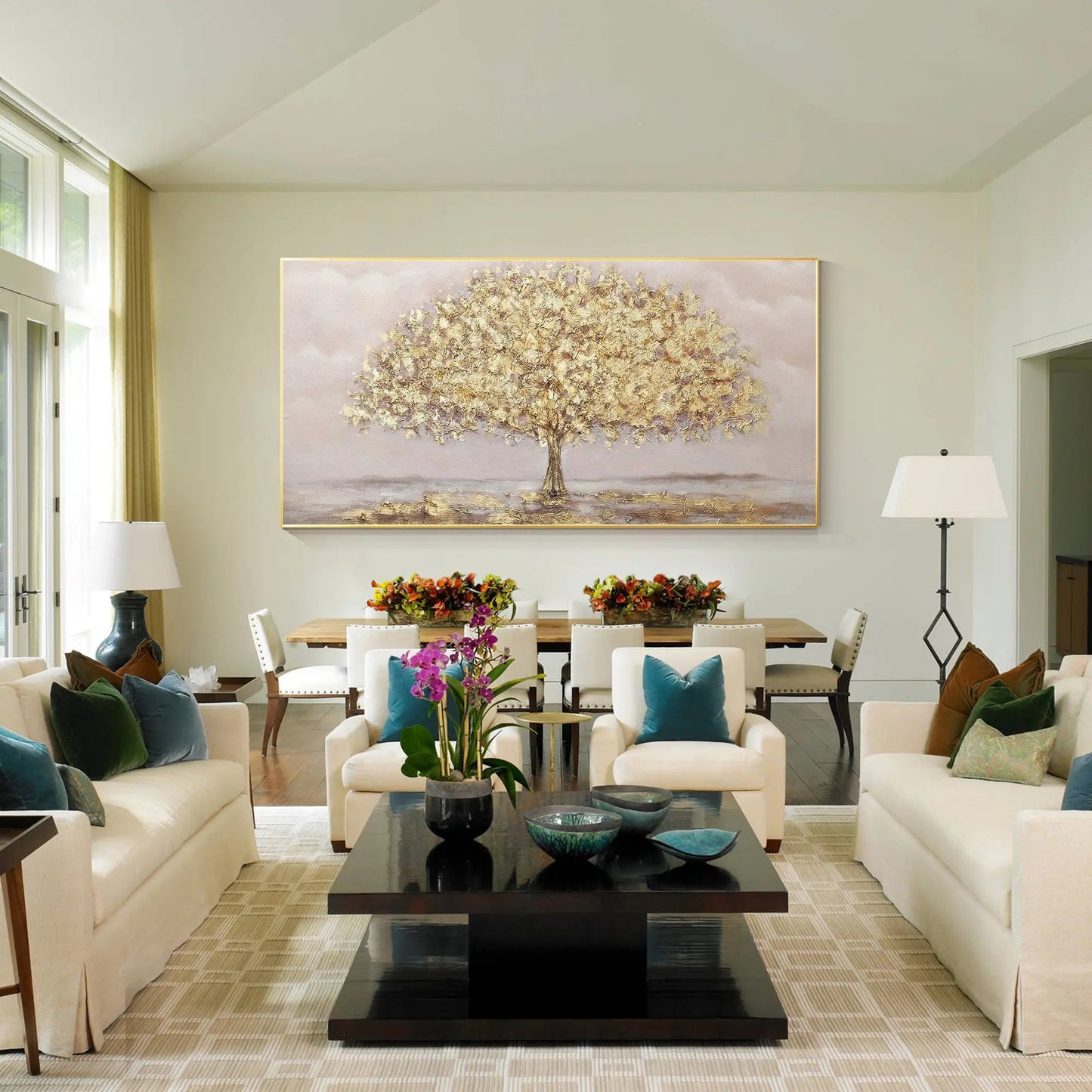 Gold Tree Painting