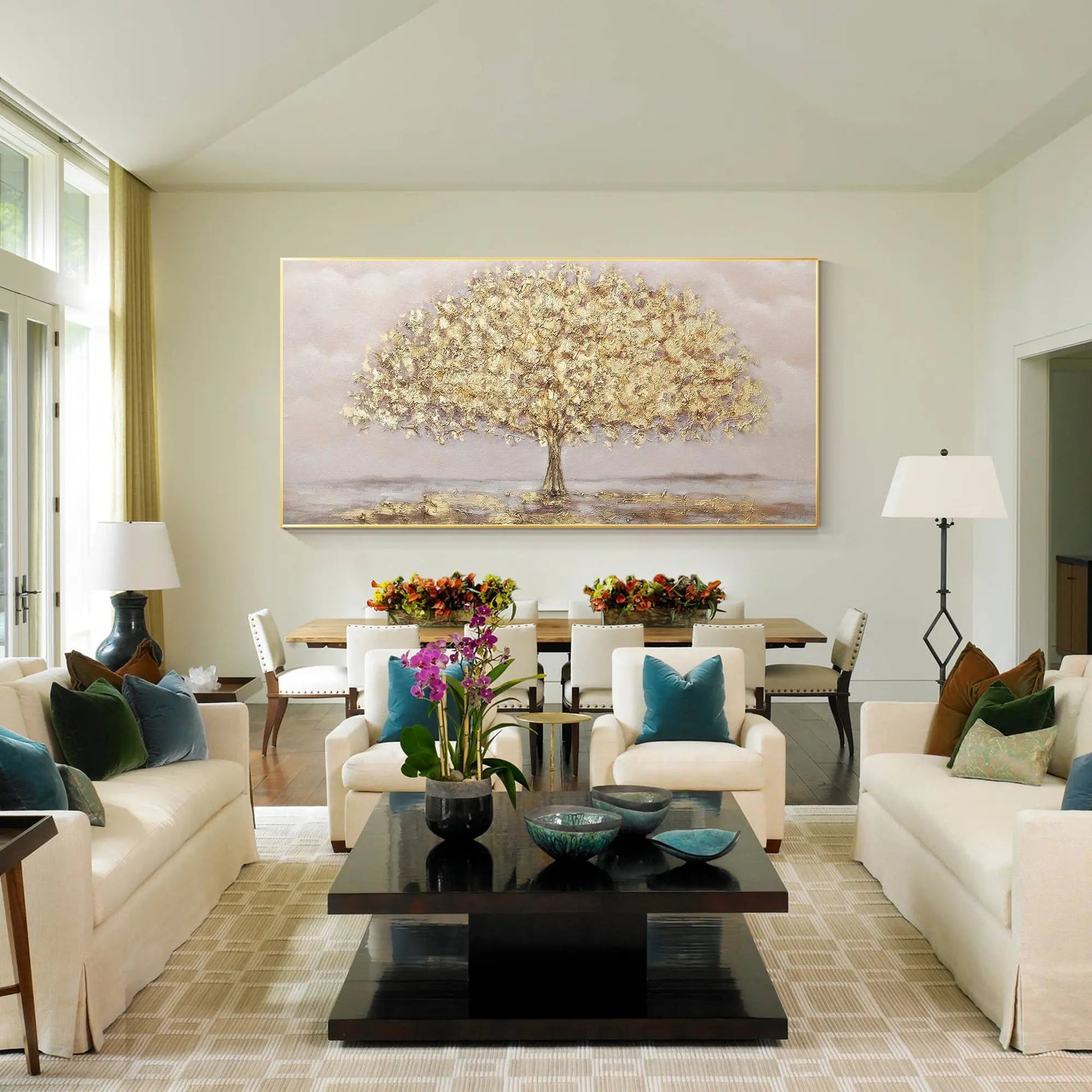 Gold Tree Painting