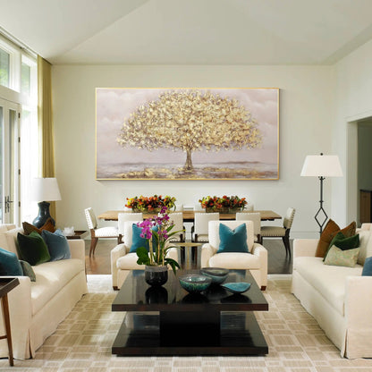 Gold Tree Painting