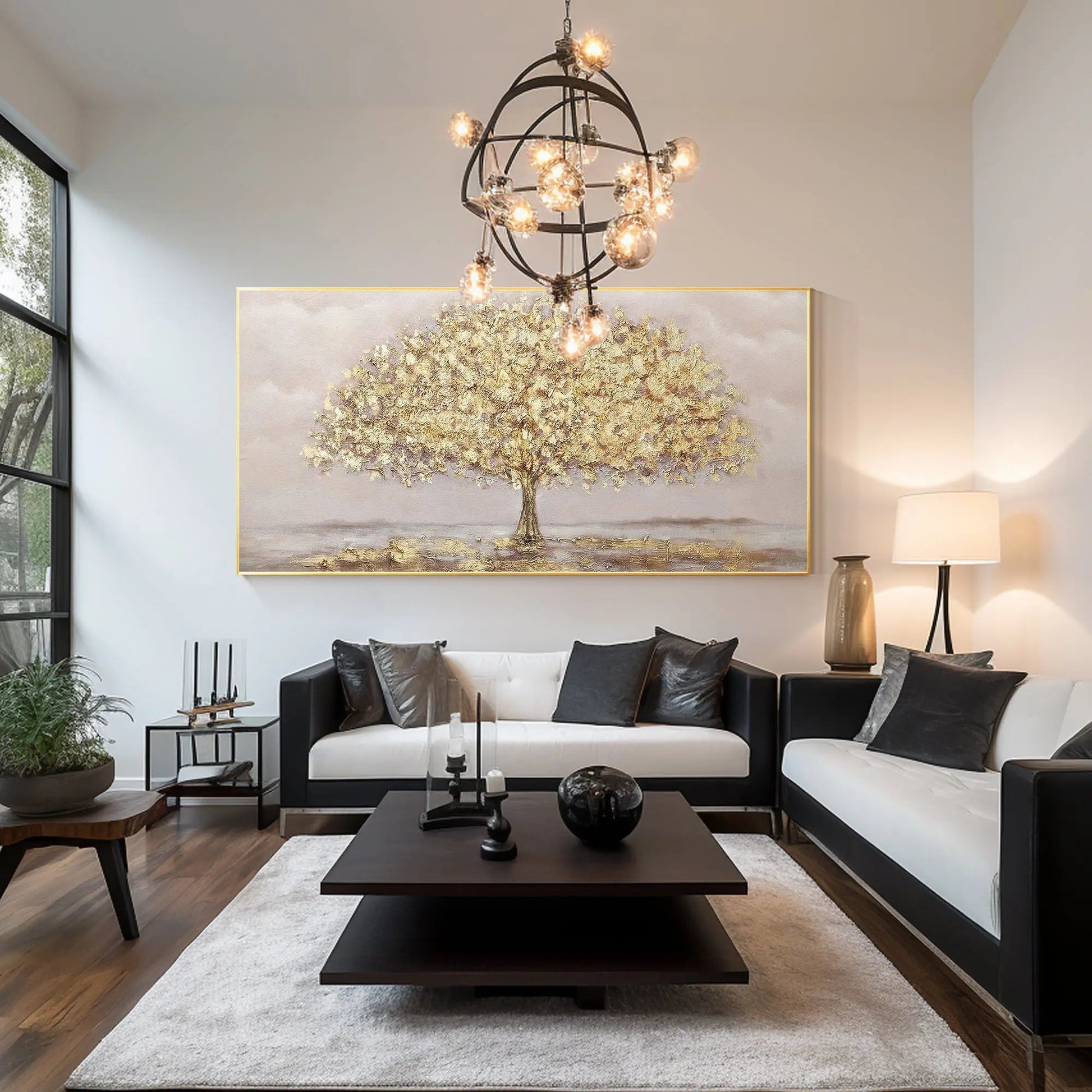 Gold Tree Painting