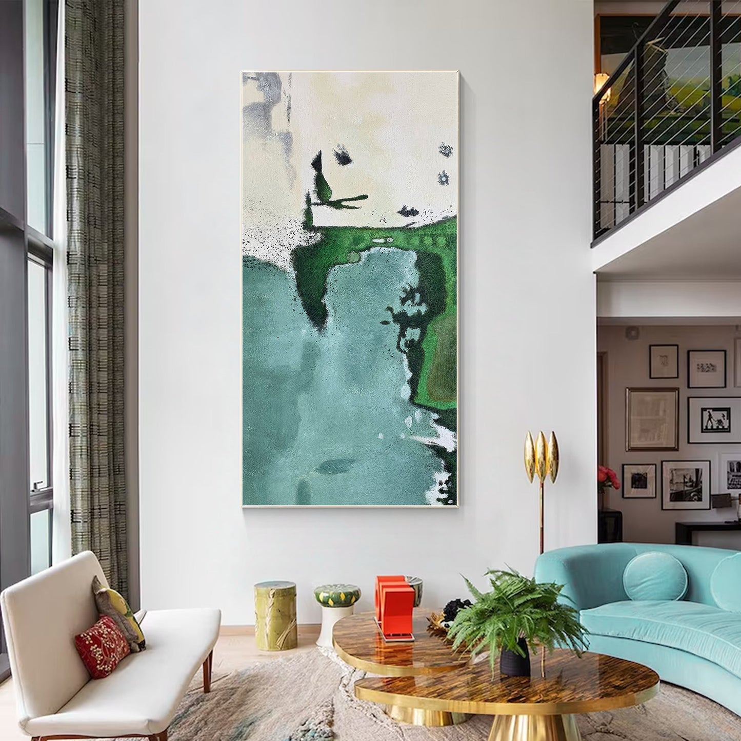 Teal Green Wall Art