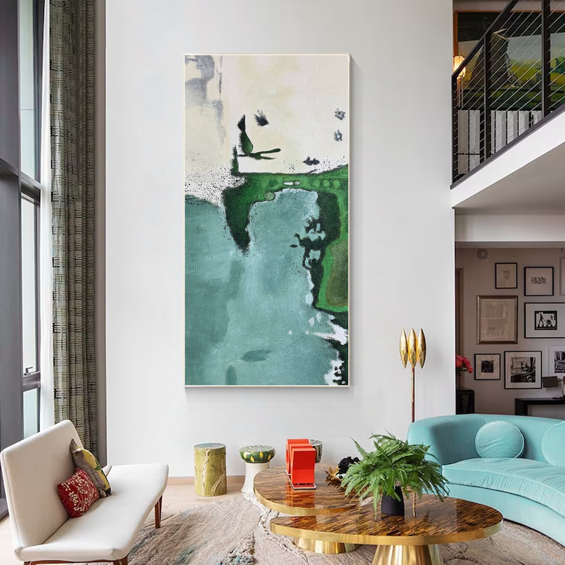 Teal Green Wall Art