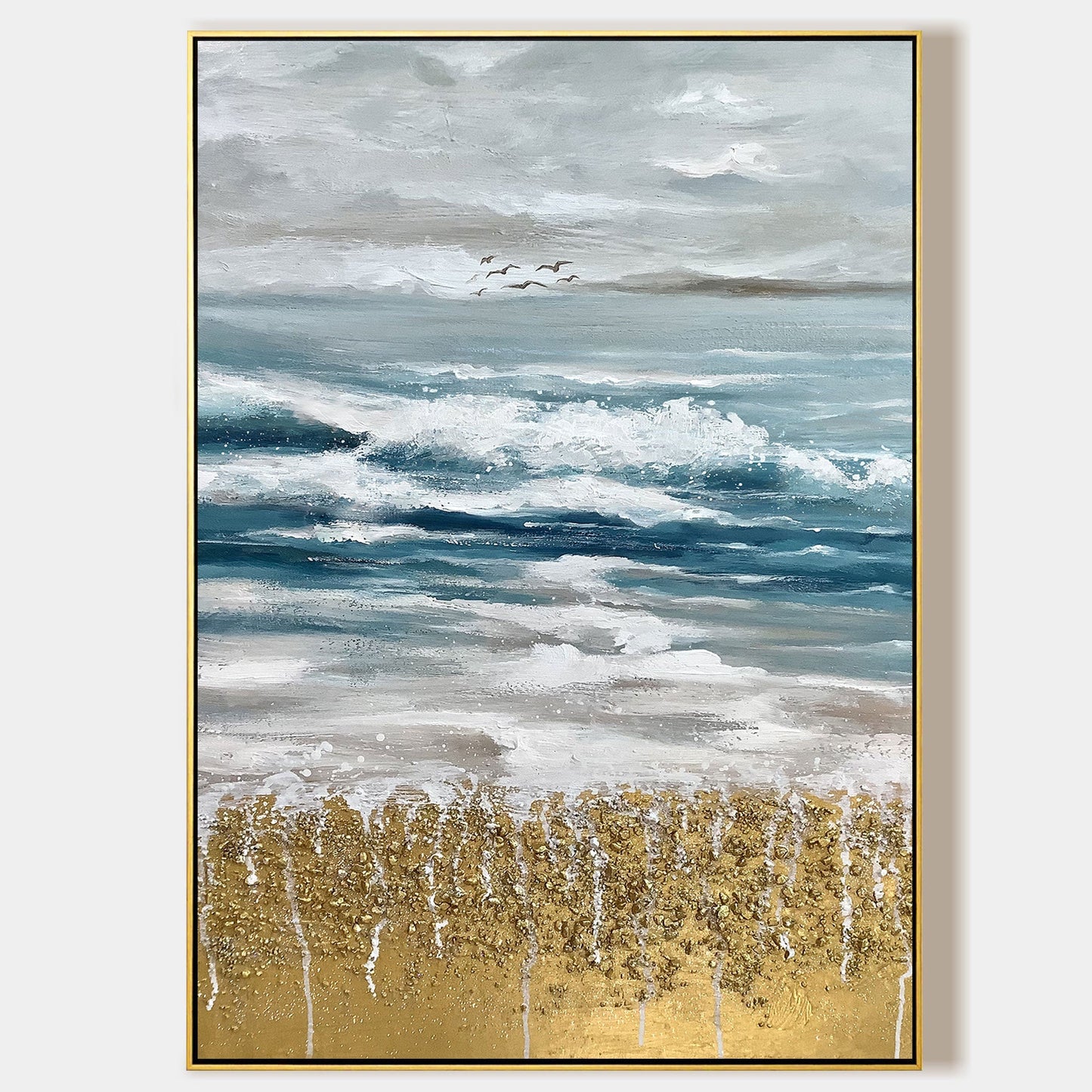 Enchanting Seascape Oil Painting