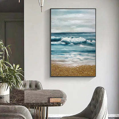 Enchanting Seascape Oil Painting