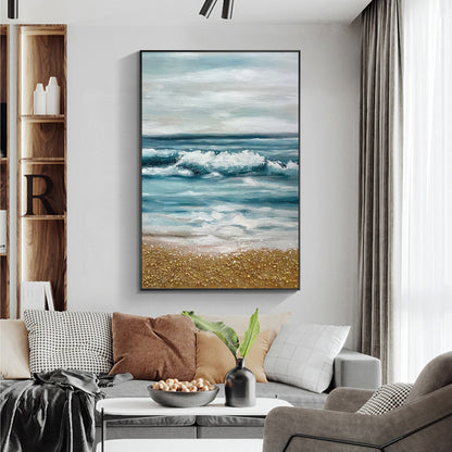 Enchanting Seascape Oil Painting