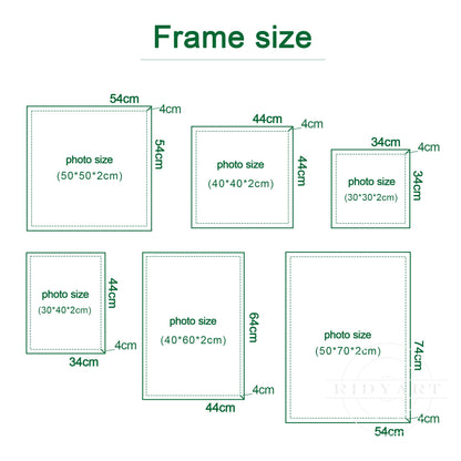 Floating Acrylic Frame