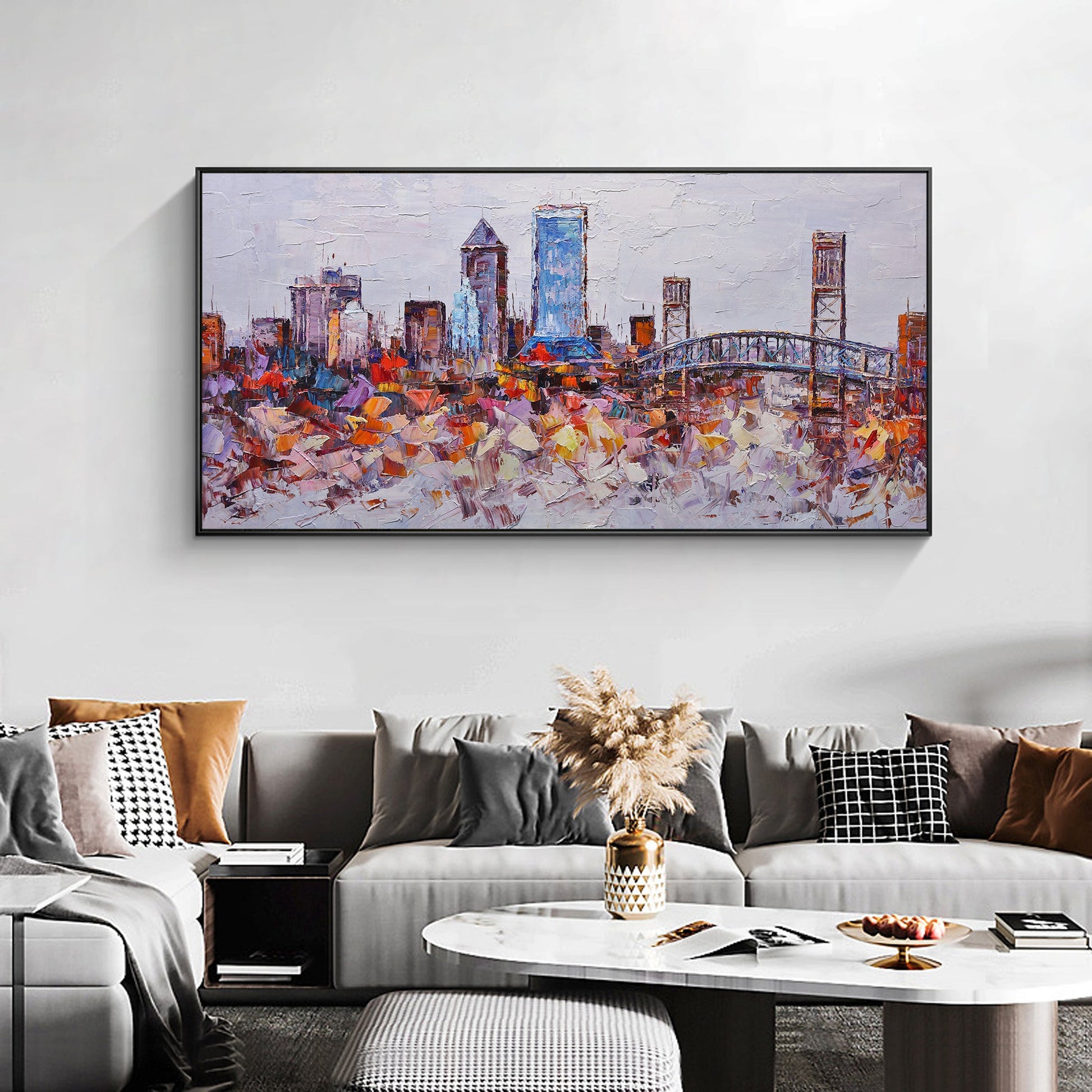 Florida Skyline  oil painting