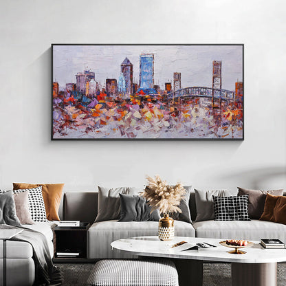 Florida Skyline  oil painting