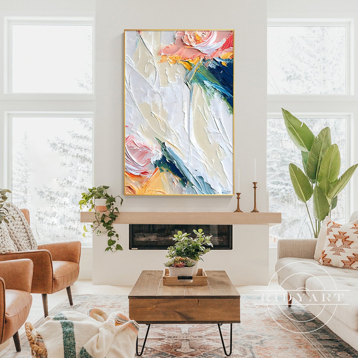 Flower wall art_29