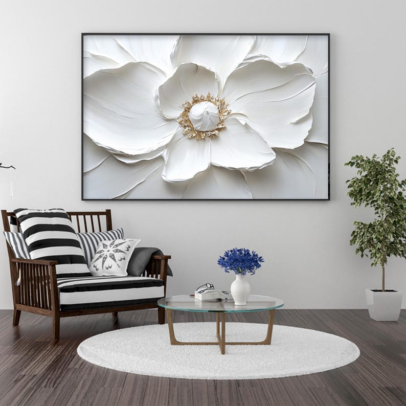 Flower wall art_BAUST36
