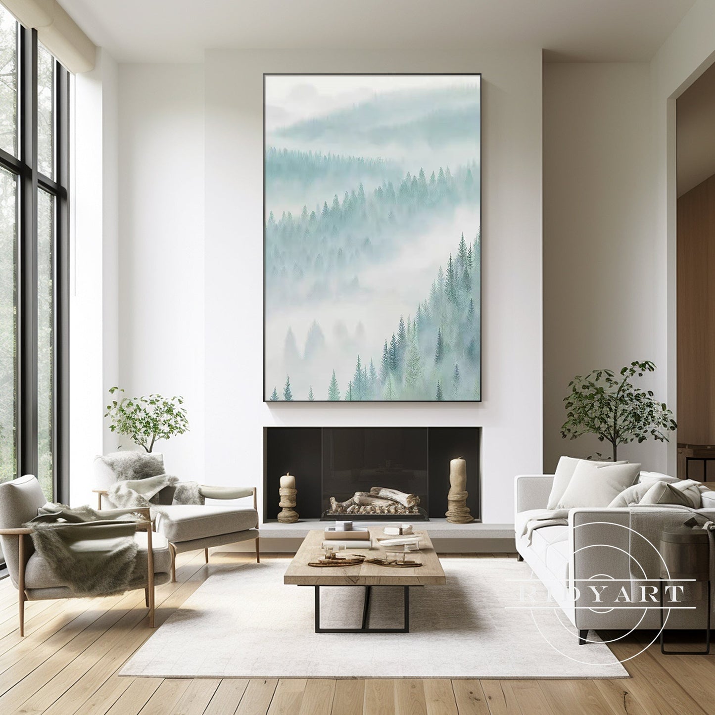 Forest wall art_BAUS042