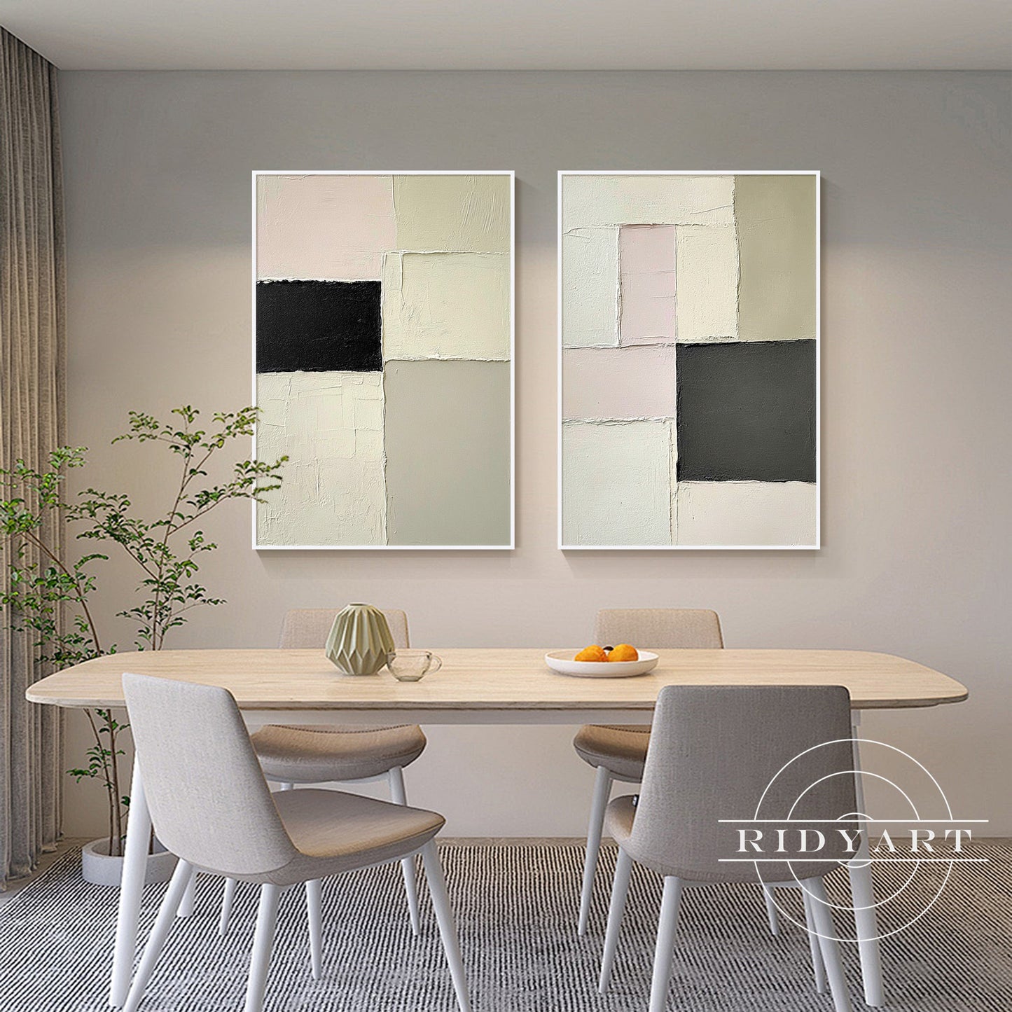 Geometric wall art _0807