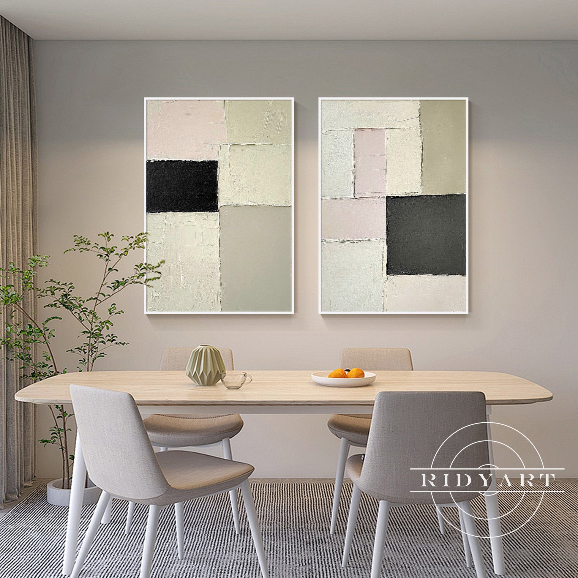 Geometric wall art _0807