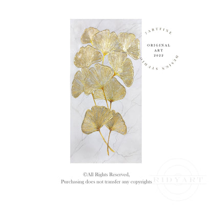 Ginkgo wall art_0398