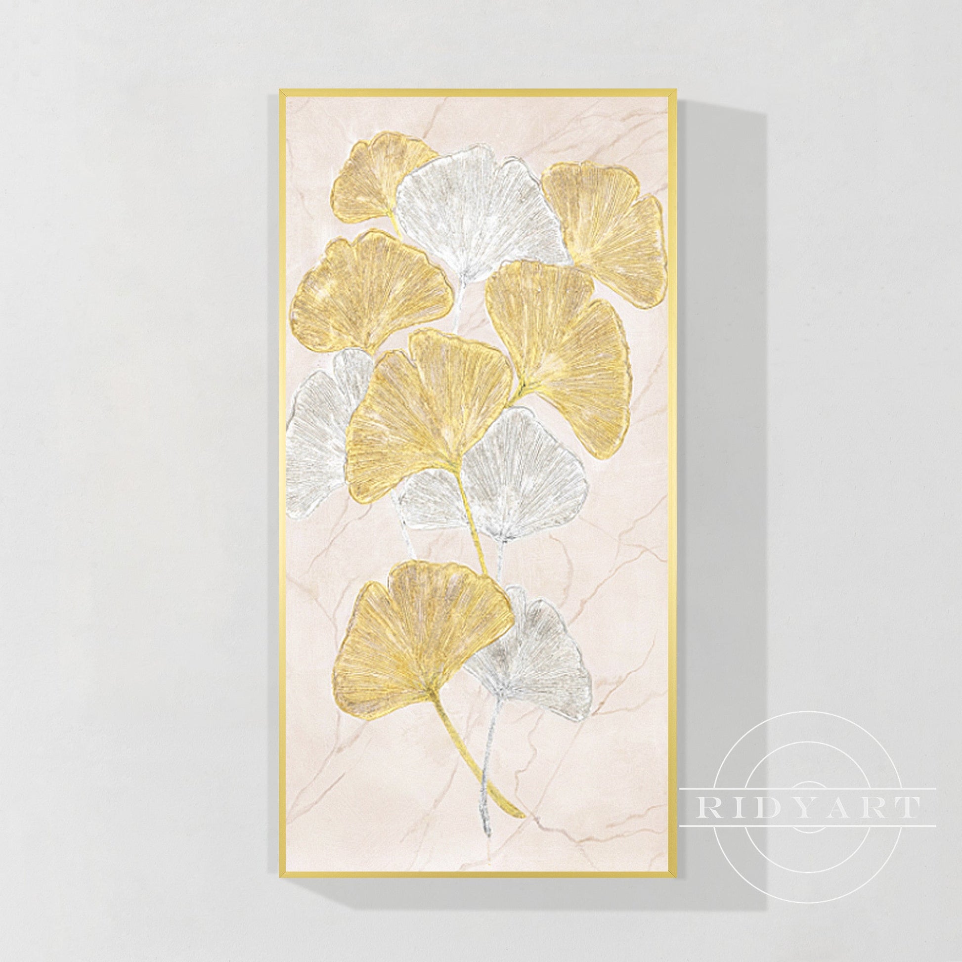 Ginkgo wall art_0586