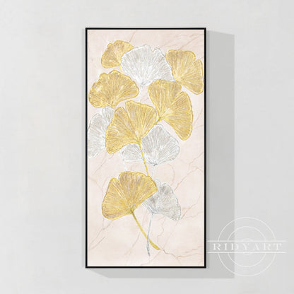 Ginkgo wall art_0586