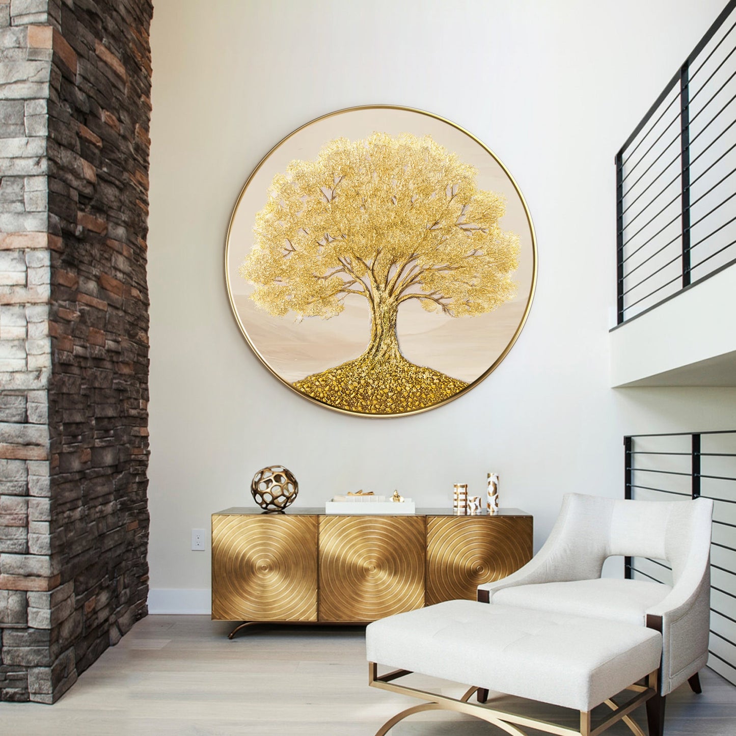 Tree of Life Wall Art Round Wall Art