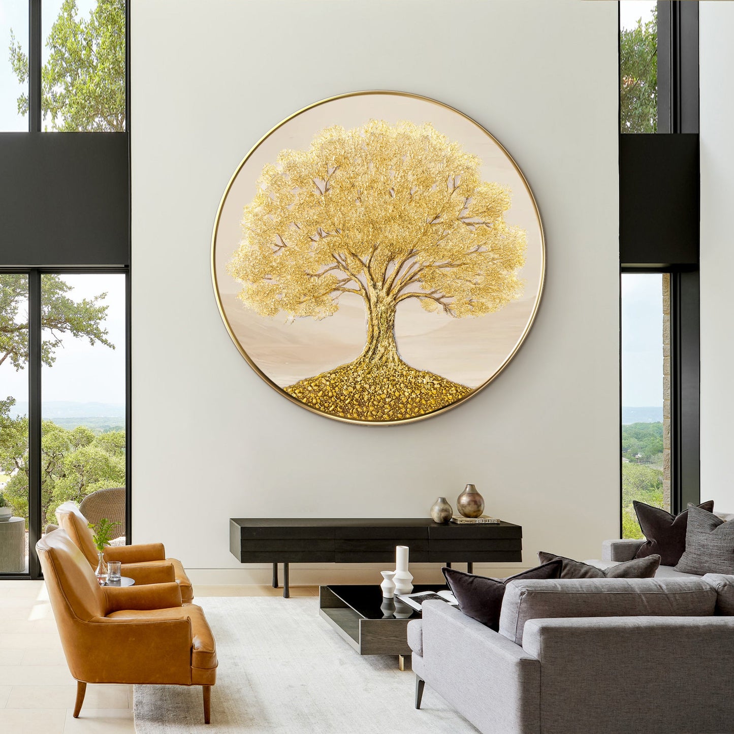 Tree of Life Wall Art Round Wall Art
