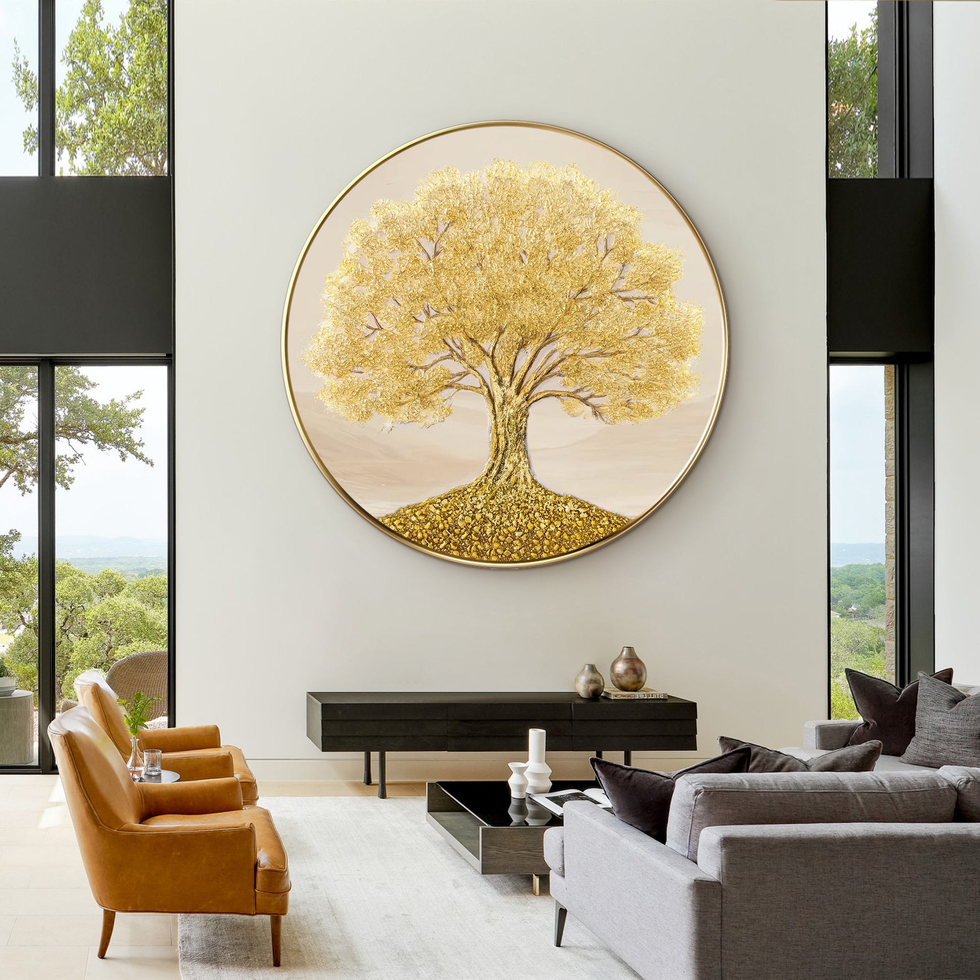 Tree of Life Wall Art Round Wall Art