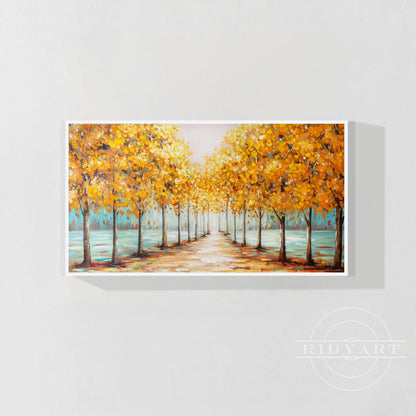 Gold Tree wall art