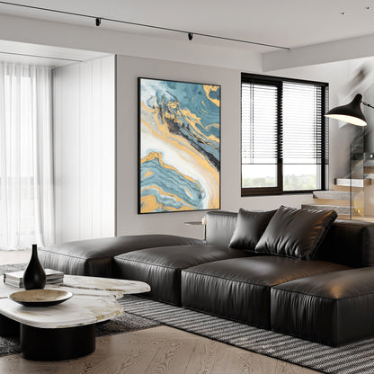 Gold Beach Ocean Painting