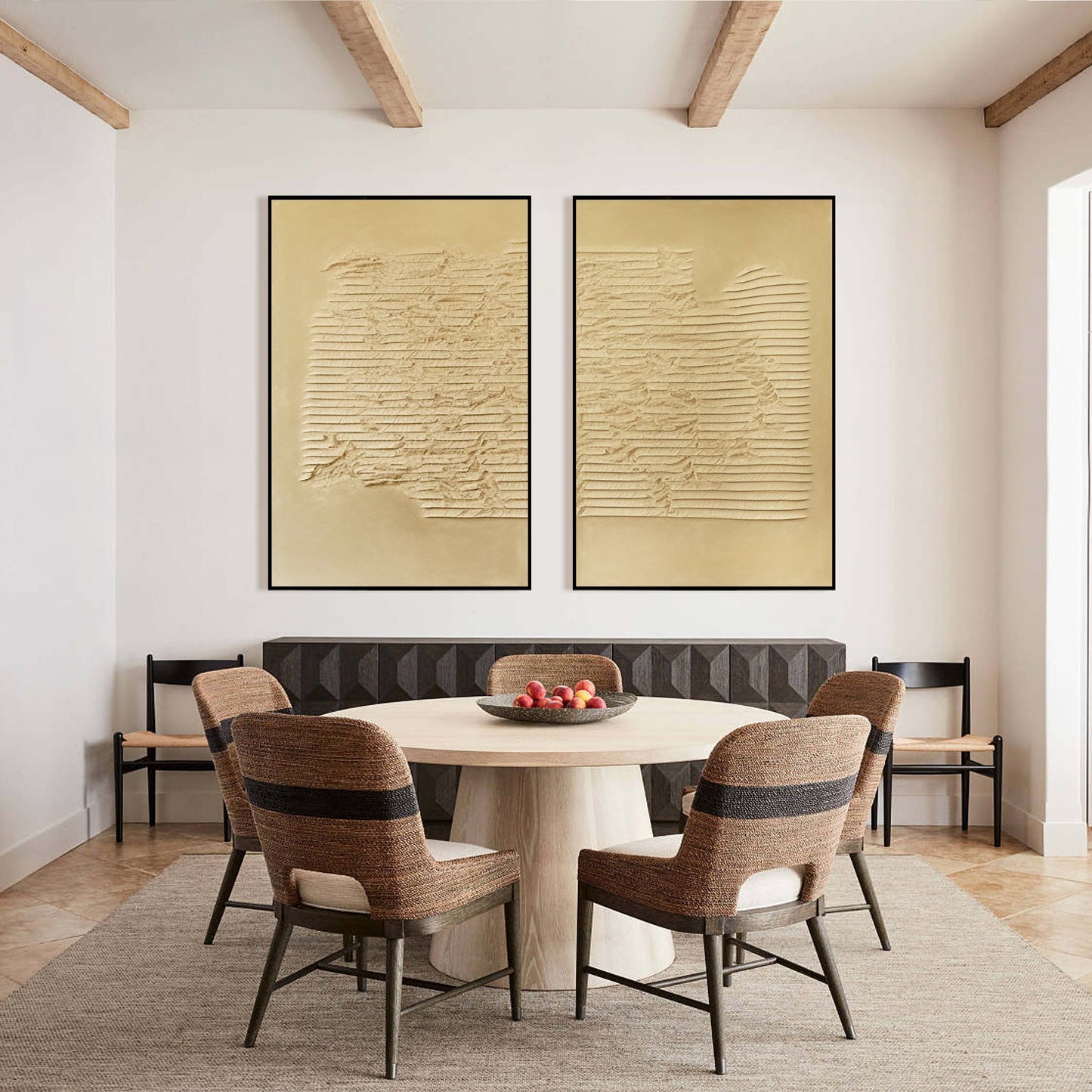 Gold Texture Painting