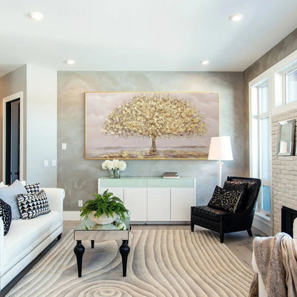 Gold Tree Painting