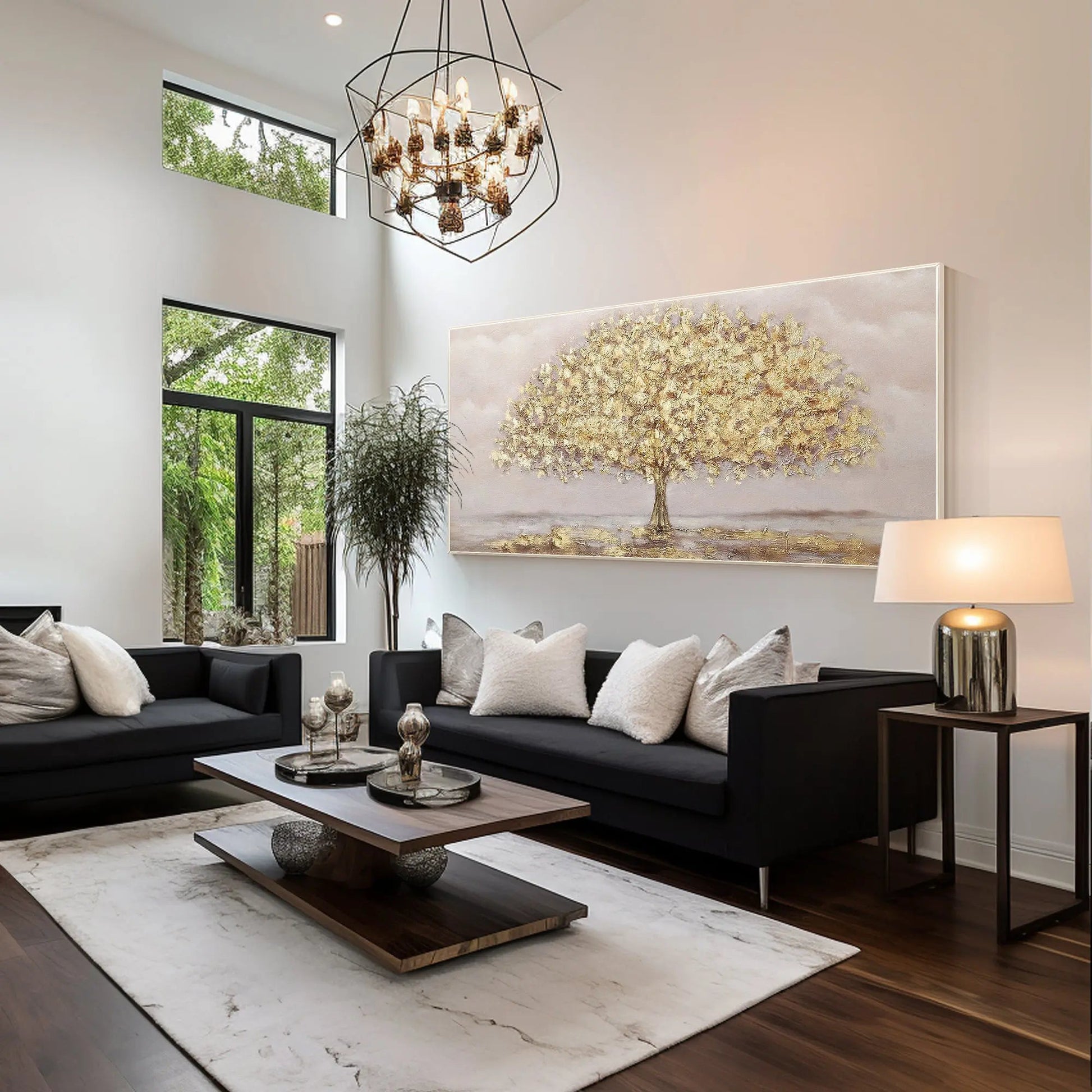 Gold Tree Painting