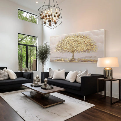 Gold Tree Painting