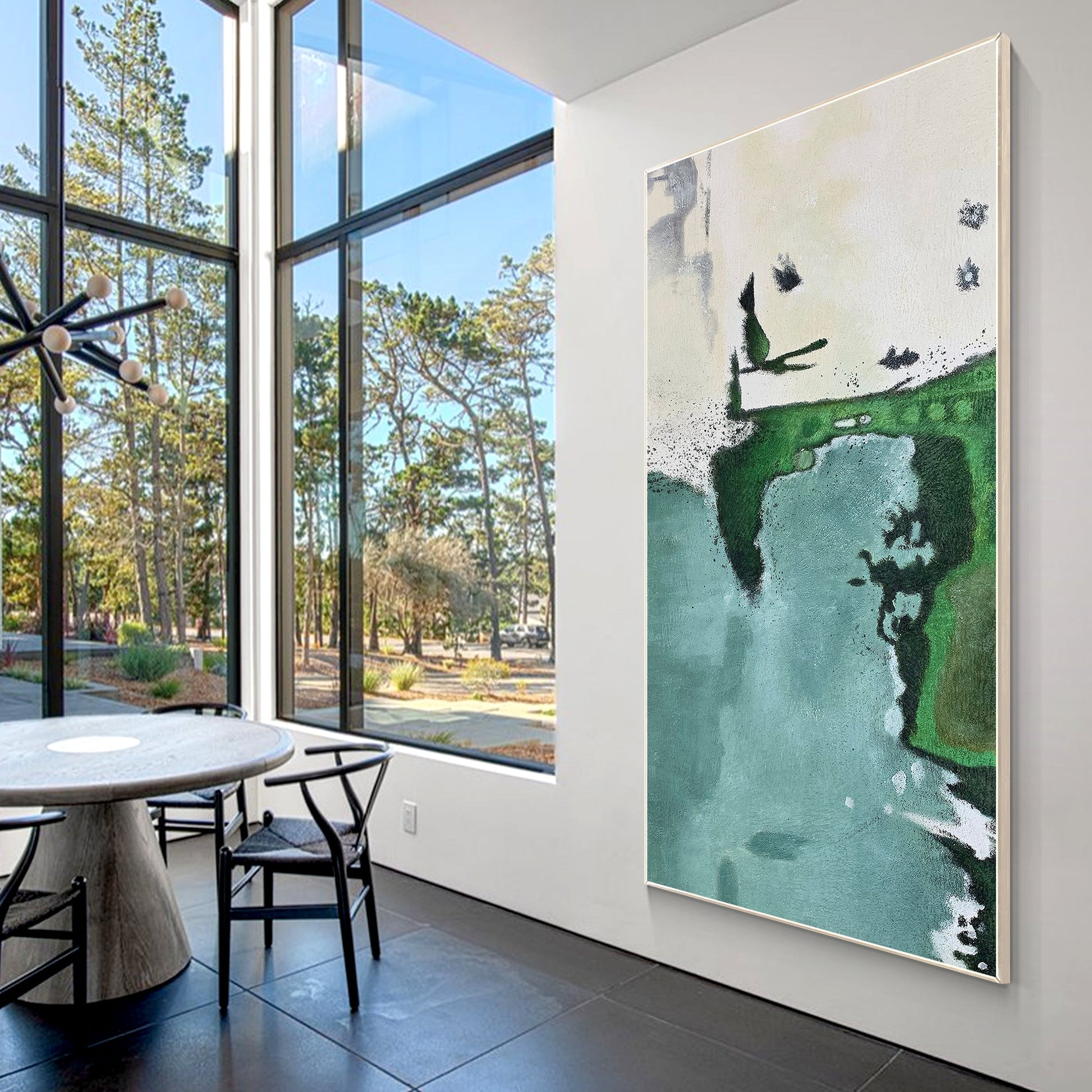 Teal Green Wall Art