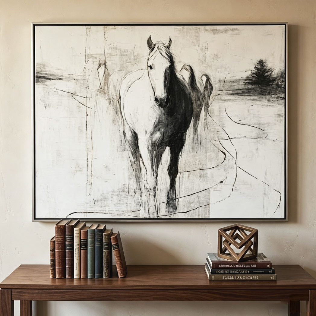 Contemporary Horse Art #HA039